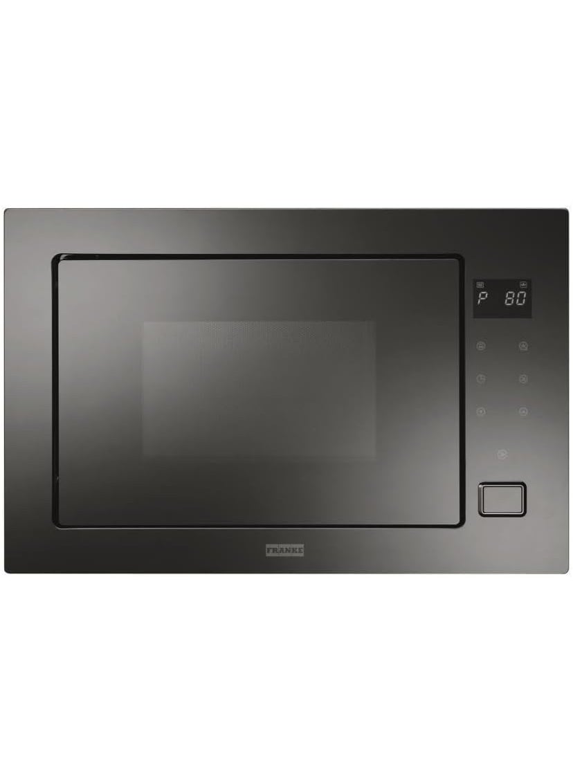 Franke Built-in Microwave Oven 25 Liter Digital With Grill Crystal FMW 250 CR2 G BK